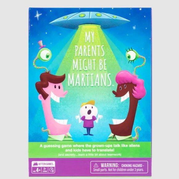 EXPLODING KITTENS: My Parents Might Be Martains Board Game - Picture 1 of 5